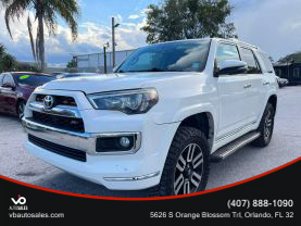 2016 TOYOTA 4RUNNER SUV WHITE AUTOMATIC -  V & B Auto Sales