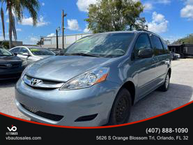 2006 TOYOTA SIENNA PASSENGER BLUE AUTOMATIC -  V & B Auto Sales