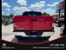 2010 TOYOTA TUNDRA DOUBLE CAB PICKUP RED AUTOMATIC -  V & B Auto Sales