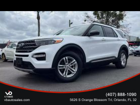 2020 FORD EXPLORER SUV WHITE AUTOMATIC -  V & B Auto Sales
