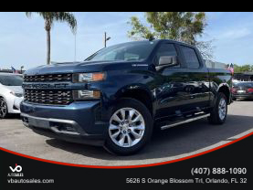 2022 CHEVROLET SILVERADO 1500 LIMITED CREW CAB PICKUP BLUE AUTOMATIC -  V & B Auto Sales