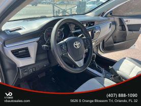 2014 TOYOTA COROLLA SEDAN WHITE AUTOMATIC -  V & B Auto Sales