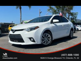 2014 TOYOTA COROLLA SEDAN WHITE AUTOMATIC -  V & B Auto Sales