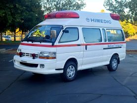 1996 TOYOTA HIACE COMMUTER VAN 1UZ-FE HIMEDIC AMBULANCE