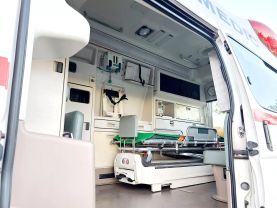 1996 TOYOTA HIACE COMMUTER VAN 1UZ-FE HIMEDIC AMBULANCE