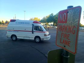1996 TOYOTA HIACE COMMUTER VAN 1UZ-FE HIMEDIC AMBULANCE