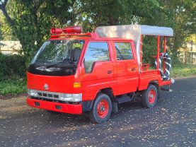 1996 TOYOTA DYNA TRUCK 3L FIRE TRUCK