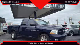 Used 2012 RAM 1500 QUAD CAB for $11,995 at Big Mikes Auto Sale in Tulsa, OK 36.0895488,-95.8606504