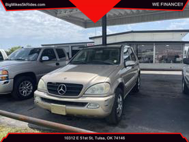 Used 2003 MERCEDES-BENZ M-CLASS for $6,995 at Big Mikes Auto Sale in Tulsa, OK 36.0895488,-95.8606504