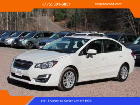 Buy Excellent Condition 2015 SUBARU IMPREZA SEDAN 4-CYL, PZEV, 2.0 LITER 2.0I PREMIUM SEDAN 4D - Fox Preowned located in Carson City, NV