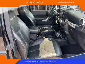 Buy Excellent Condition 2014 JEEP WRANGLER SUV V6, 3.6 LITER RUBICON SPORT UTILITY 2D - Fox Preowned located in Carson City, NV