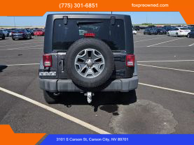 Buy Excellent Condition 2014 JEEP WRANGLER SUV V6, 3.6 LITER RUBICON SPORT UTILITY 2D - Fox Preowned located in Carson City, NV