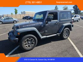 Buy Excellent Condition 2014 JEEP WRANGLER SUV V6, 3.6 LITER RUBICON SPORT UTILITY 2D - Fox Preowned located in Carson City, NV