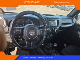 Buy Excellent Condition 2014 JEEP WRANGLER SUV V6, 3.6 LITER RUBICON SPORT UTILITY 2D - Fox Preowned located in Carson City, NV