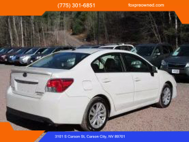 Buy Excellent Condition 2015 SUBARU IMPREZA SEDAN 4-CYL, PZEV, 2.0 LITER 2.0I PREMIUM SEDAN 4D - Fox Preowned located in Carson City, NV