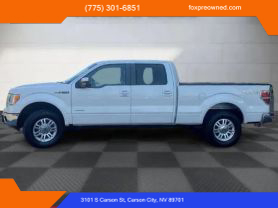Buy Excellent Condition 2014 FORD F150 SUPERCREW CAB PICKUP V6, ECOBOOST, 3.5L LARIAT PICKUP 4D 5 1/2 FT - Fox Preowned located in Carson City, NV