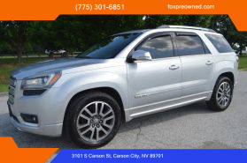Buy Excellent Condition 2014 GMC ACADIA SUV V6, 3.6 LITER DENALI SPORT UTILITY 4D - Fox Preowned located in Carson City, NV