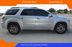Buy Excellent Condition 2014 GMC ACADIA SUV V6, 3.6 LITER DENALI SPORT UTILITY 4D - Fox Preowned located in Carson City, NV