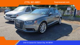 Buy Excellent Condition 2015 AUDI A3 SEDAN 4-CYL, TURBO, 2.0 LITER 2.0T PREMIUM PLUS SEDAN 4D - Fox Preowned located in Carson City, NV