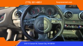 Buy Excellent Condition 2015 AUDI A3 SEDAN 4-CYL, TURBO, 2.0 LITER 2.0T PREMIUM PLUS SEDAN 4D - Fox Preowned located in Carson City, NV