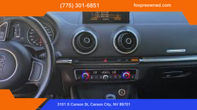 Buy Excellent Condition 2015 AUDI A3 SEDAN 4-CYL, TURBO, 2.0 LITER 2.0T PREMIUM PLUS SEDAN 4D - Fox Preowned located in Carson City, NV