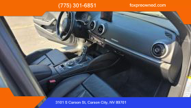Buy Excellent Condition 2015 AUDI A3 SEDAN 4-CYL, TURBO, 2.0 LITER 2.0T PREMIUM PLUS SEDAN 4D - Fox Preowned located in Carson City, NV