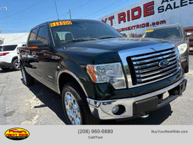 2012 FORD F150 SUPERCREW CAB