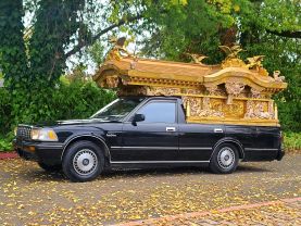 1991 TOYOTA CROWN WAGON WAGON 1G-FE HEARSE