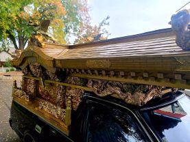 1991 TOYOTA CROWN WAGON WAGON 1G-FE HEARSE