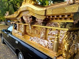 1991 TOYOTA CROWN WAGON WAGON 1G-FE HEARSE