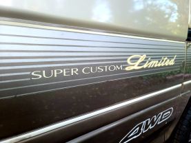 1996 TOYOTA HIACE VAN 1KZ-TE SUPER CUSTOM LIMITED