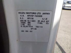 1994 ISUZU ELF TRUCK 4HE1 CAR HAULER