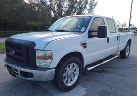 2008 FORD F350 SUPER DUTY CREW CAB PICKUP WHITE AUTOMATIC - Citywide Auto Group LLC