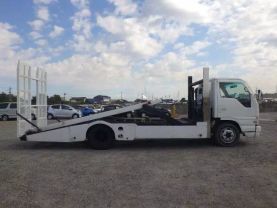1994 ISUZU ELF TRUCK 4HE1 CAR HAULER