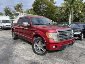 2010 FORD F150 SUPERCREW CAB PICKUP MAROON AUTOMATIC - Citywide Auto Group LLC