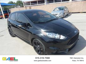 2018 FORD FIESTA HATCHBACK 4-CYL, ECOBOOST, 1.6T ST HATCHBACK 4D at Gael Auto Sales in El Paso, TX