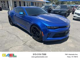 2017 CHEVROLET CAMARO COUPE V6, 3.6 LITER LT COUPE 2D at Gael Auto Sales in El Paso, TX