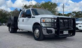 2014 FORD F350 SUPER DUTY CREW CAB & CHASSIS CAB & CHASSIS WHITE AUTOMATIC -  V & B Auto Sales