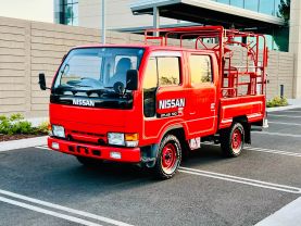 1995 NISSAN ATLAS 100 TRUCK TD23 FIRE TRUCK