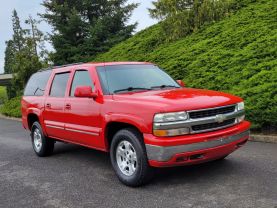 2002 CHEVROLET SUBURBAN 1500 SUV V8, FFV, 5.3 LITER SPORT UTILITY
