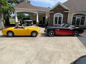 1959 AUSTIN HEALEY BUG EYED SPRITE