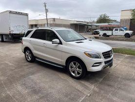 2015 MERCEDES-BENZ M-CLASS SUV V6, 3.5 LITER ML 350 SPORT UTILITY 4D at Motors On Wheels - used car dealership in Houston, Texas.