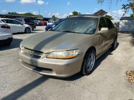 2002 HONDA ACCORD SEDAN V6, VTEC, 3.0 LITER EX SEDAN 4D