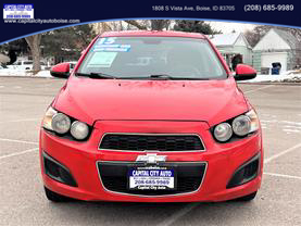 2015 CHEVROLET SONIC HATCHBACK RED HOT AUTOMATIC - Capital City Auto