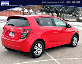 2015 CHEVROLET SONIC HATCHBACK RED HOT AUTOMATIC - Capital City Auto