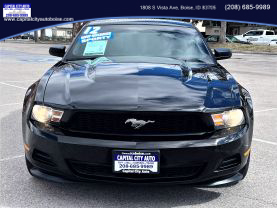 2012 FORD MUSTANG COUPE BLACK AUTOMATIC - Capital City Auto