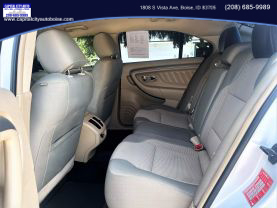2014 FORD TAURUS SEDAN WHITE AUTOMATIC - Capital City Auto