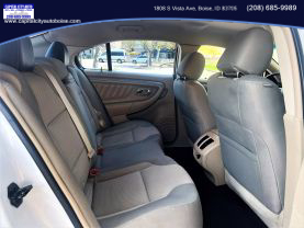 2014 FORD TAURUS SEDAN WHITE AUTOMATIC - Capital City Auto