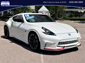2018 NISSAN 370Z COUPE PEARL WHITE MANUAL - Capital City Auto