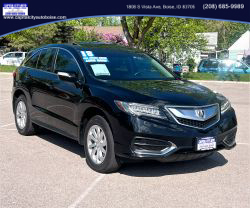 2018 ACURA RDX SUV CRYSTAL BLACK PEARL AUTOMATIC - Capital City Auto